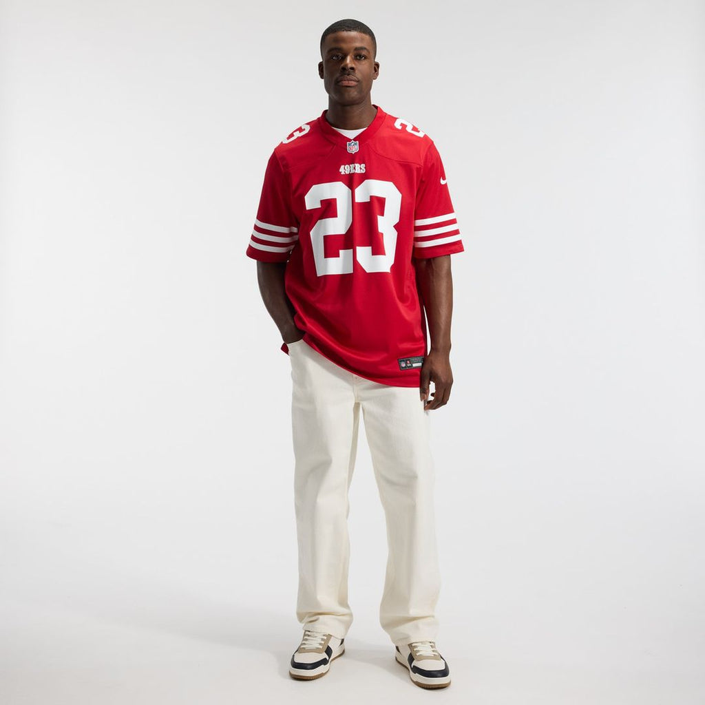 San Francisco 49ers Christian McCaffrey Nike Game Player Jersey - Scarlet