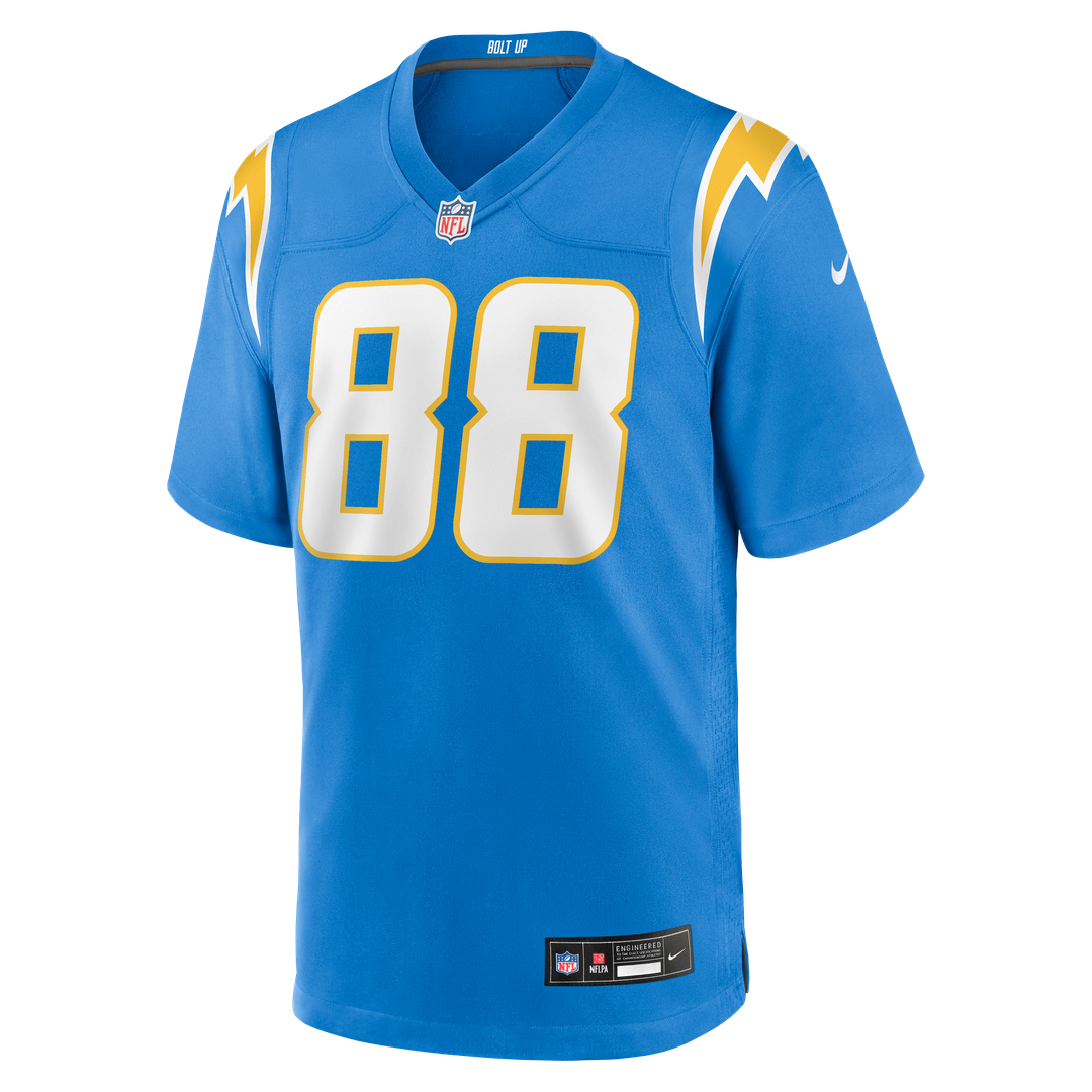 Los Angeles Chargers Charlie Kolar Nike Team Game Jersey - Powder Blue