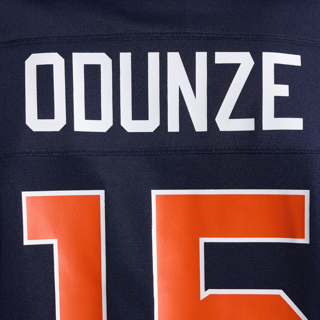 Chicago Bears Rome Odunze Nike 2026 Rivalries Collection Game Jersey - Navy
