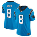 Carolina Panthers Jaycee Horn Nike Vapor F.U.S.E. Limited Jersey - Blue