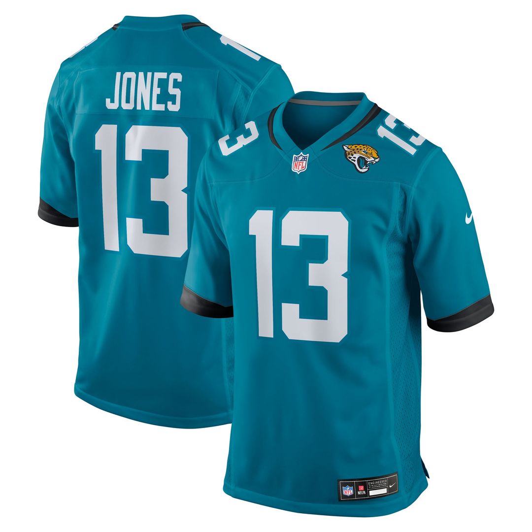 Jacksonville Jaguars Tim Jones Nike Team Game Jersey - Teal