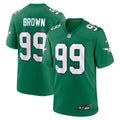 Philadelphia Eagles Jerome Brown Nike Retired Player Alternate Game Jersey - Kelly Green