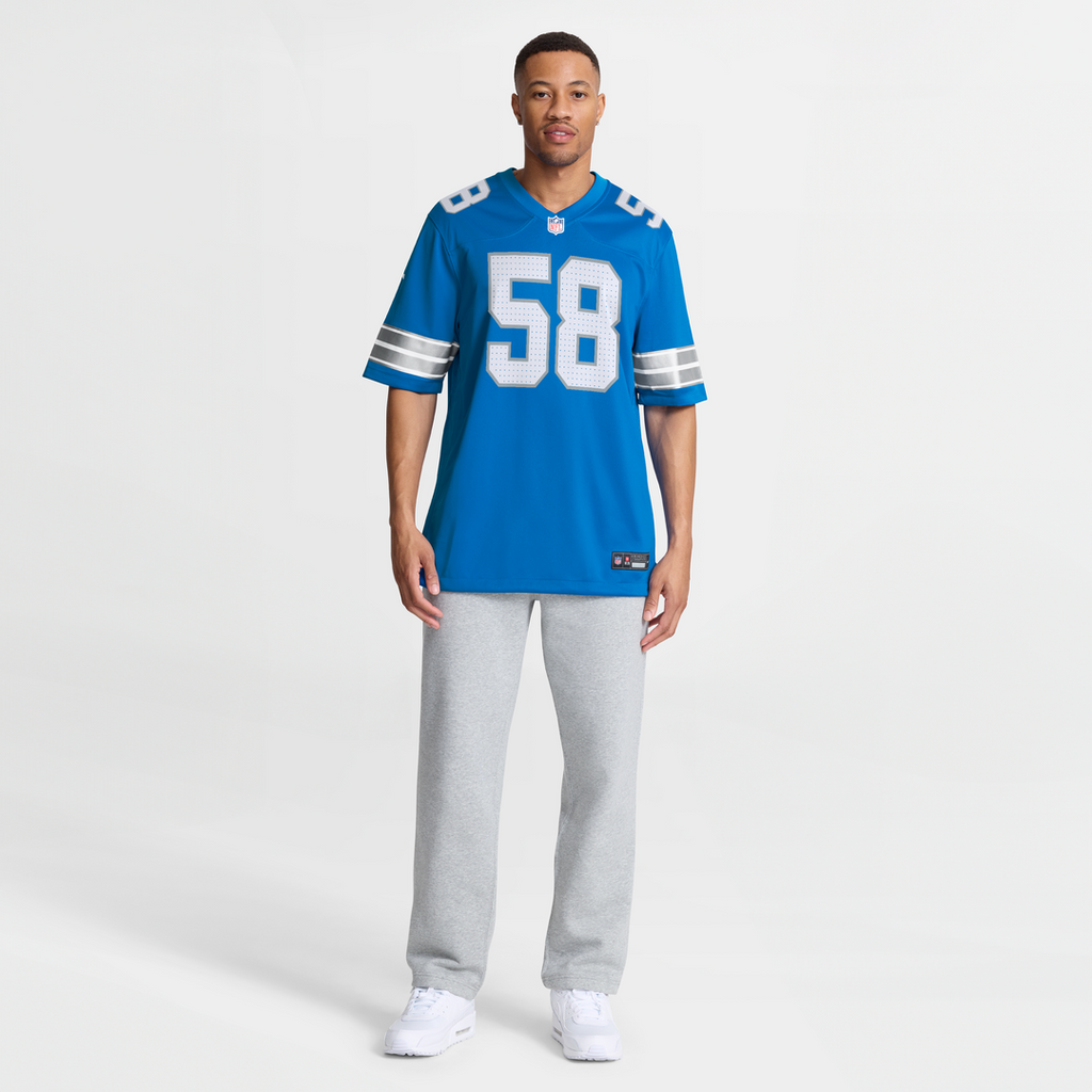 Detroit Lions Penei Sewell Nike Game Jersey - Blue