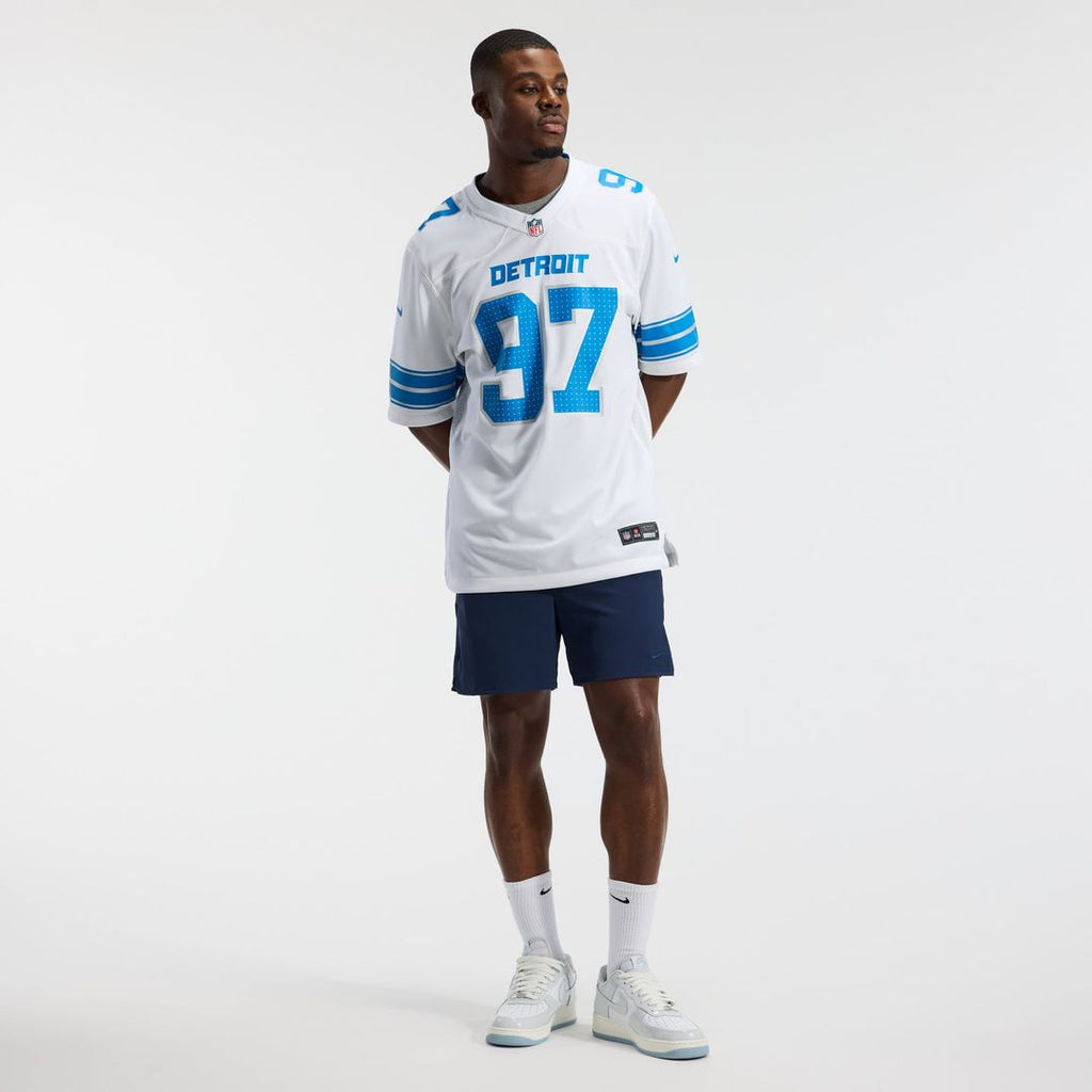 Detroit Lions Aidan Hutchinson Nike Game Jersey - Blue