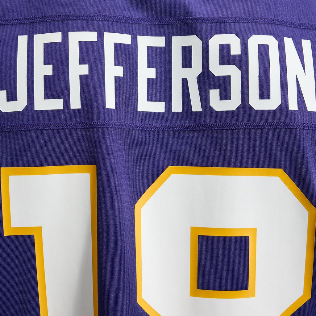 Minnesota Vikings Justin Jefferson Nike Classic Player Game Jersey - Purple