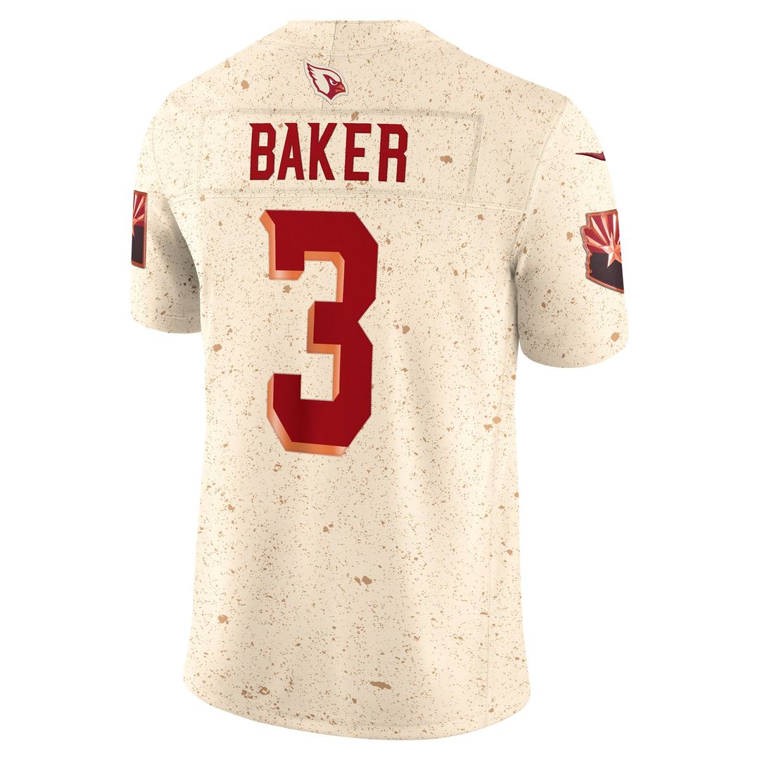 Arizona Cardinals Budda Baker Nike Rivalries Collection Stitched Limited Jersey - Natural