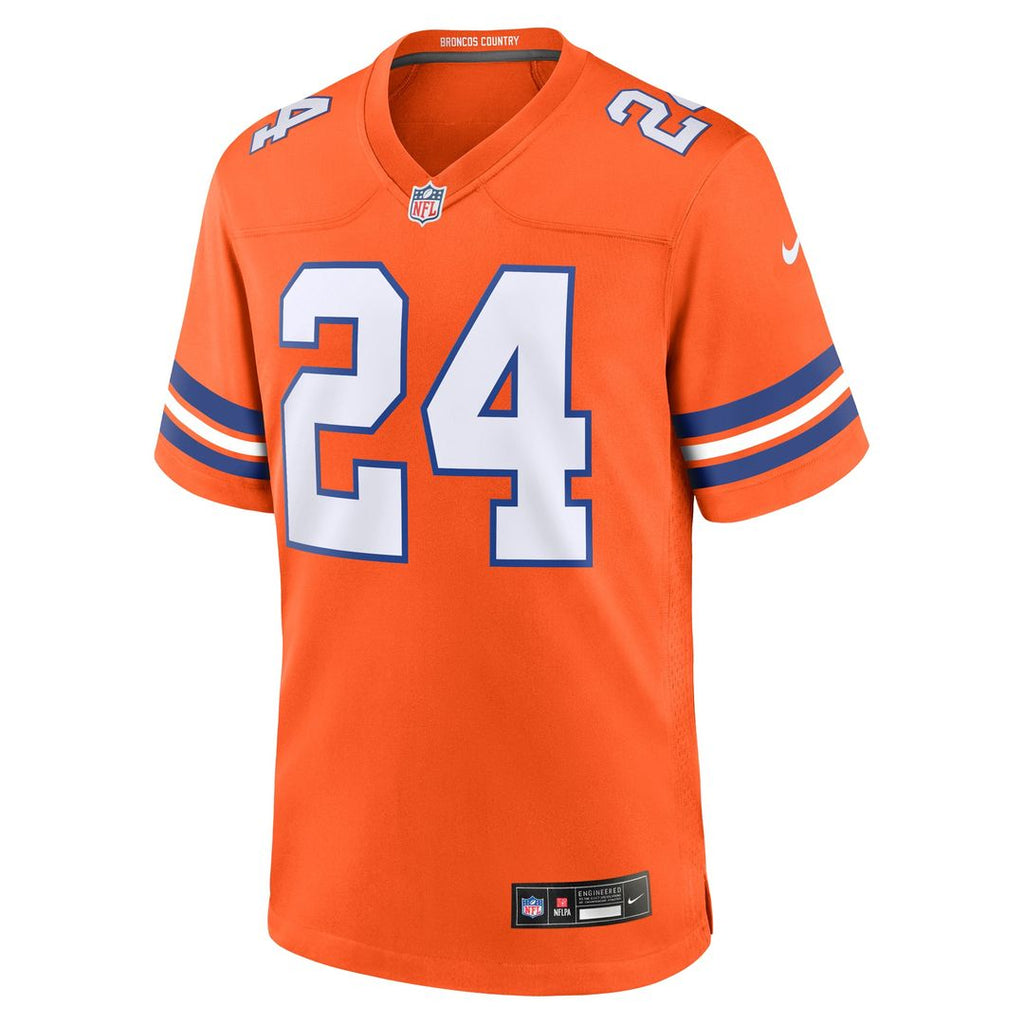 Denver Broncos Champ Bailey Nike Retired Player Alternate Game Jersey - Orange