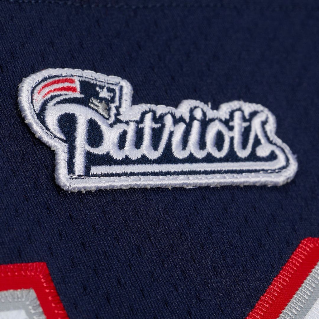 New England Patriots Tom Brady Mitchell & Ness Super Bowl XXXVI Authentic Throwback Jersey - Navy
