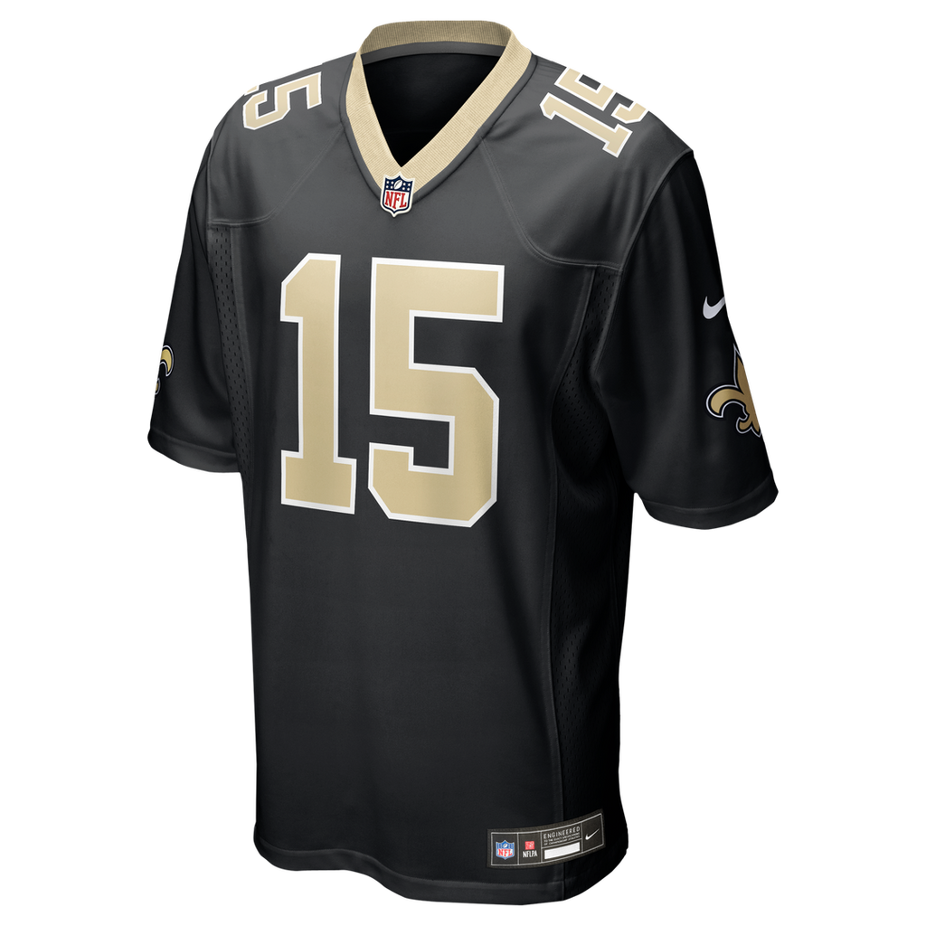 New Orleans Saints Mason Tipton Nike Team Game Jersey - Black