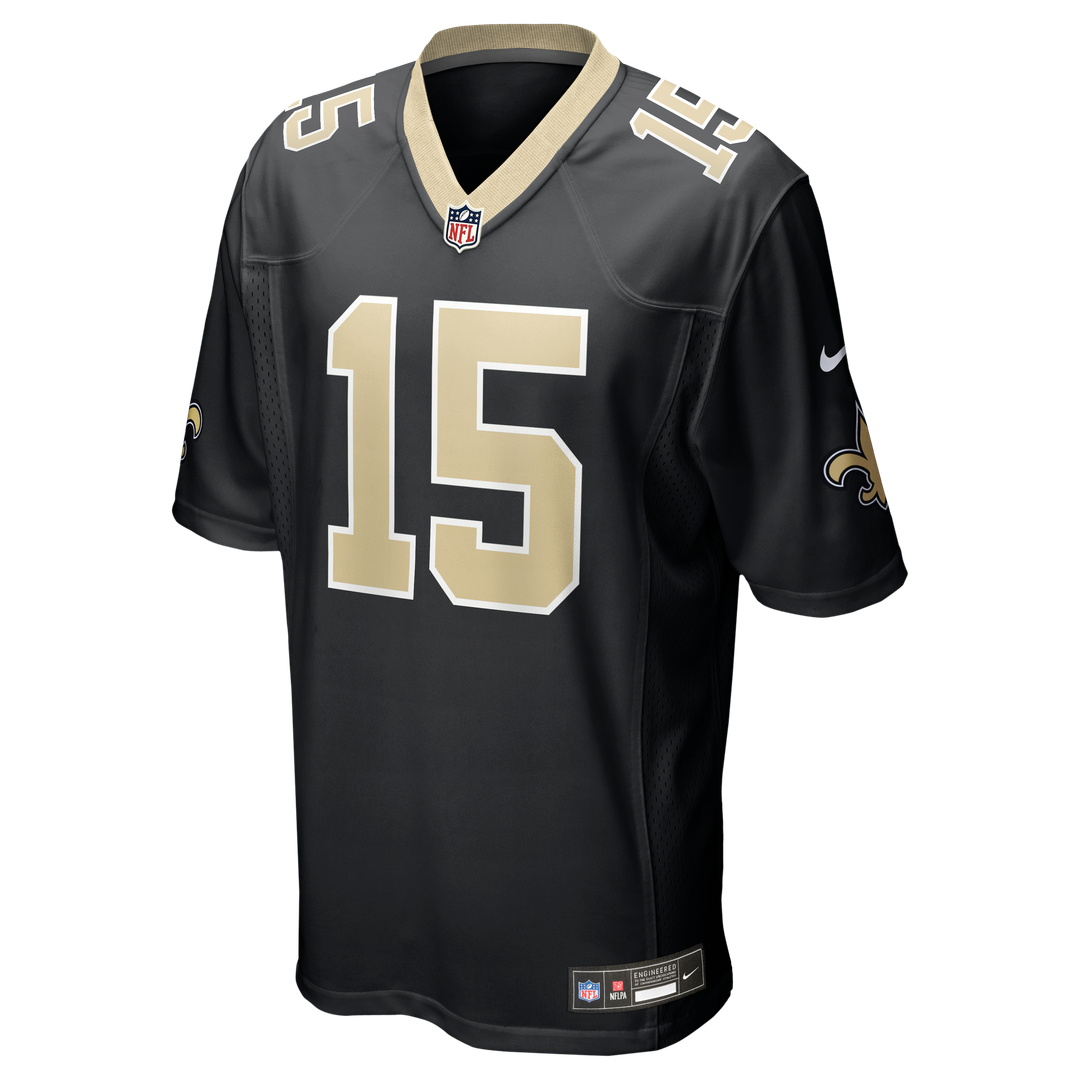 New Orleans Saints Mason Tipton Nike Team Game Jersey - Black