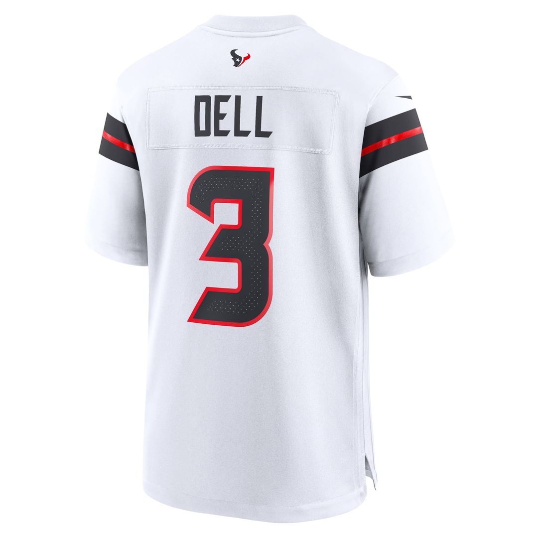 Houston Texans Tank Dell Nike Alternate Game Jersey - Red