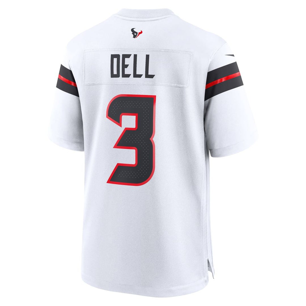Houston Texans Tank Dell Nike Game Jersey - White