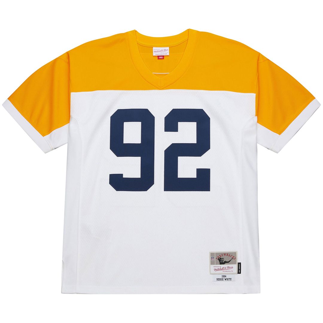 Green Bay Packers Reggie White Mitchell & Ness 1994 Legacy Replica Jersey - White