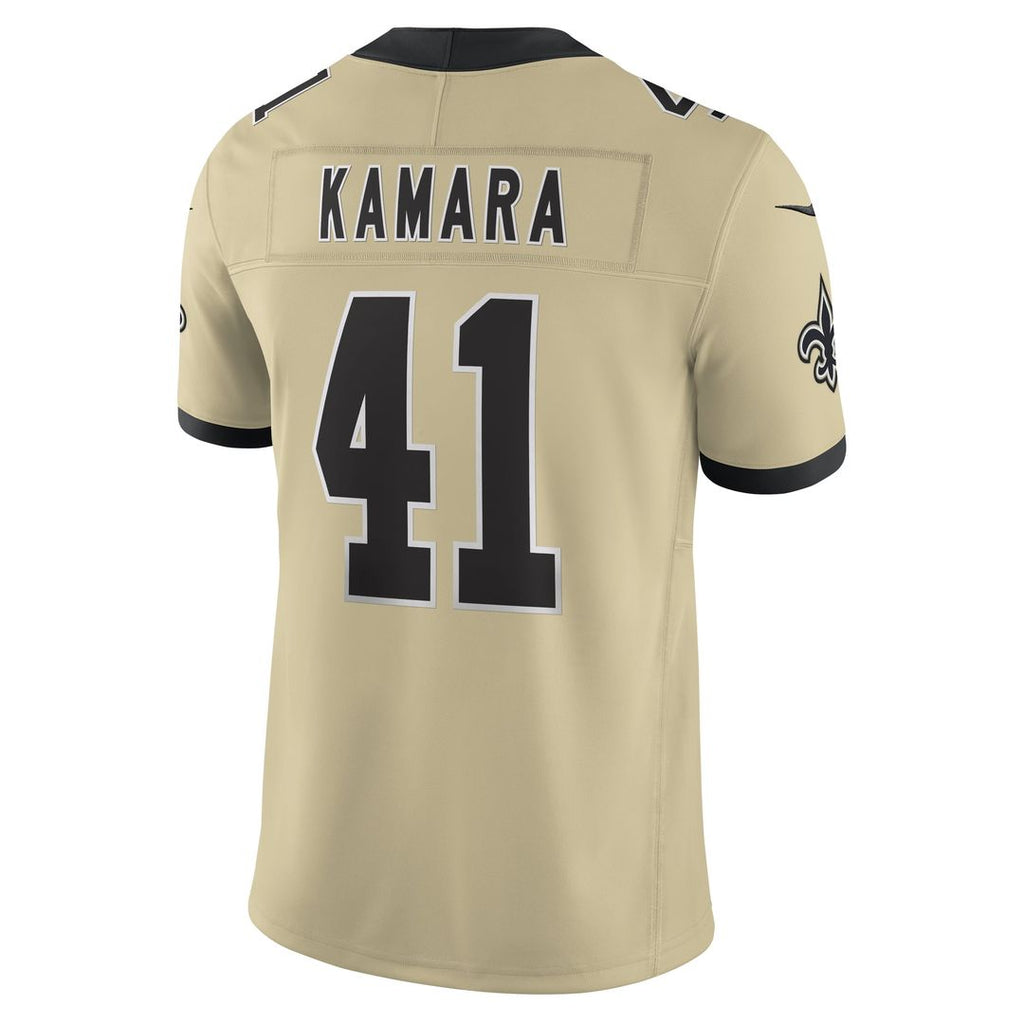 New Orleans Saints Alvin Kamara Nike Alternate Vapor F.U.S.E. Limited Jersey - White