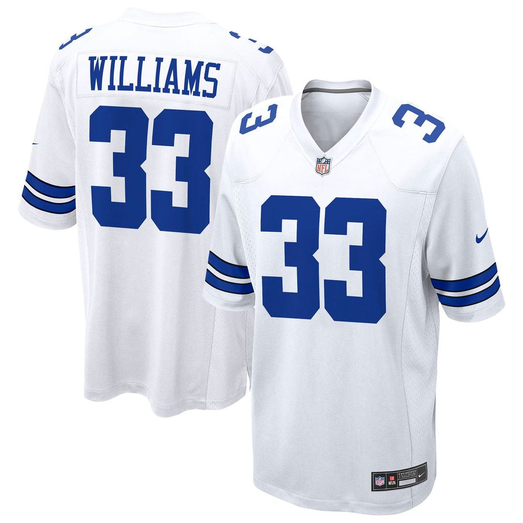 Dallas Cowboys Javonte Williams Nike Alternate Game Jersey - Navy