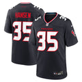 Houston Texans Jake Hansen Nike Team Game Jersey - Navy