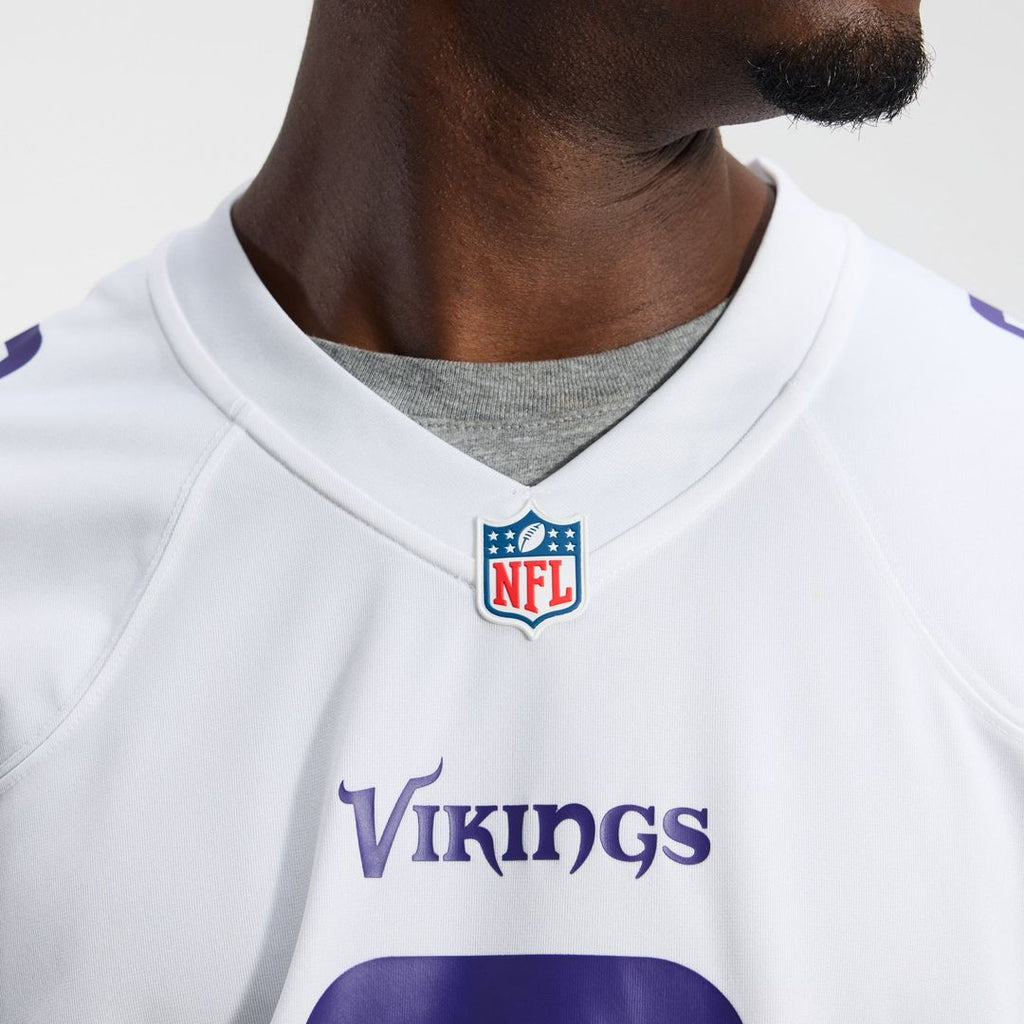 Minnesota Vikings J.J. McCarthy Nike 2nd Alternate Player Game Jersey - Purple
