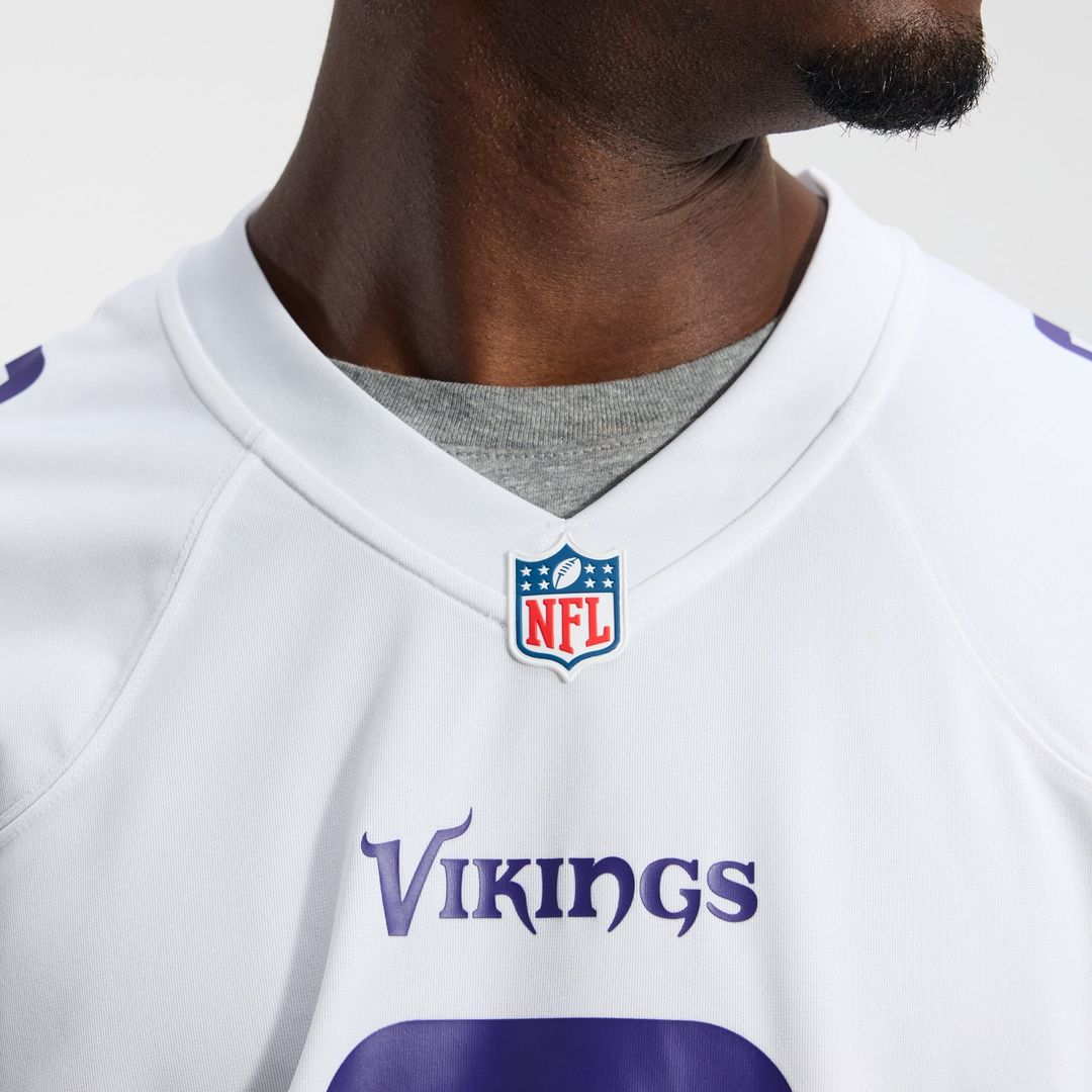 Minnesota Vikings J.J. McCarthy Nike 2nd Alternate Player Game Jersey - Purple