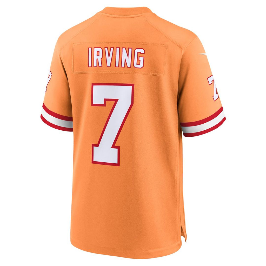 Tampa Bay Buccaneers Bucky Irving Nike Alternate Game Jersey - Pewter