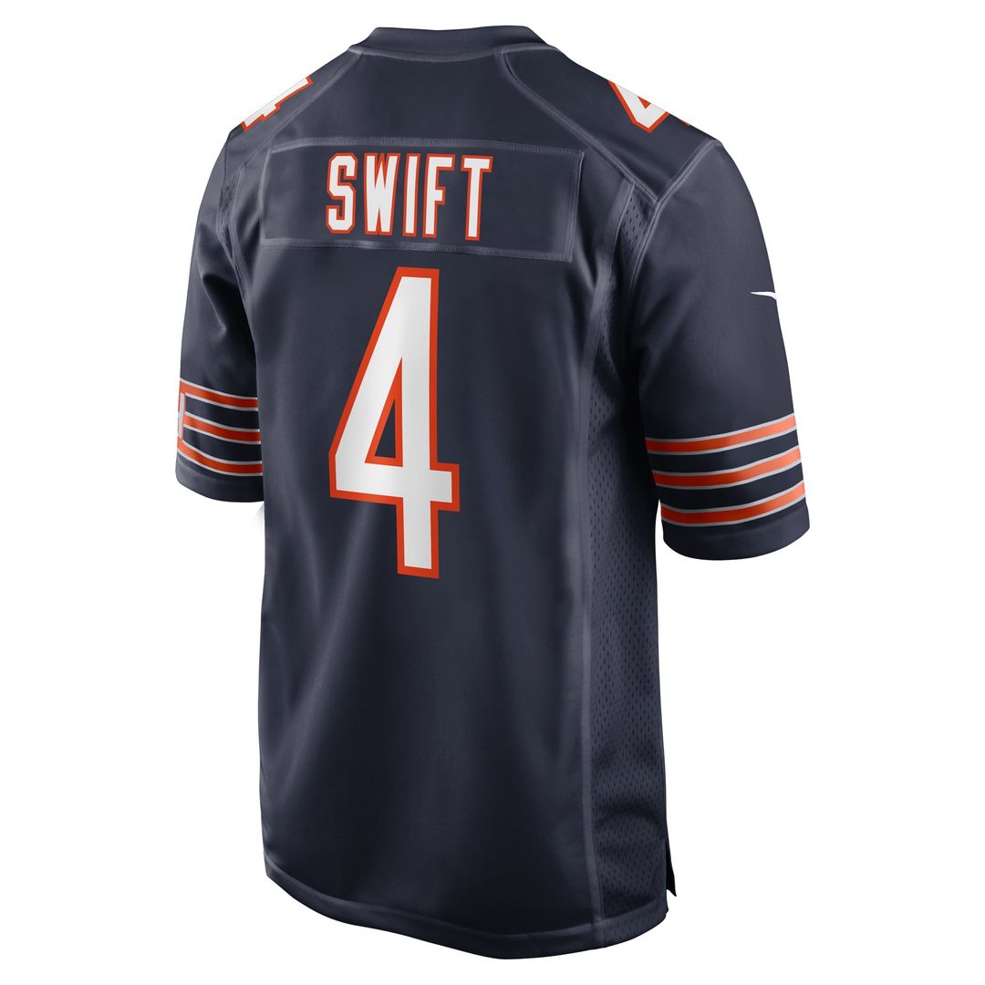 Chicago Bears D'Andre Swift Nike Game Jersey - Navy