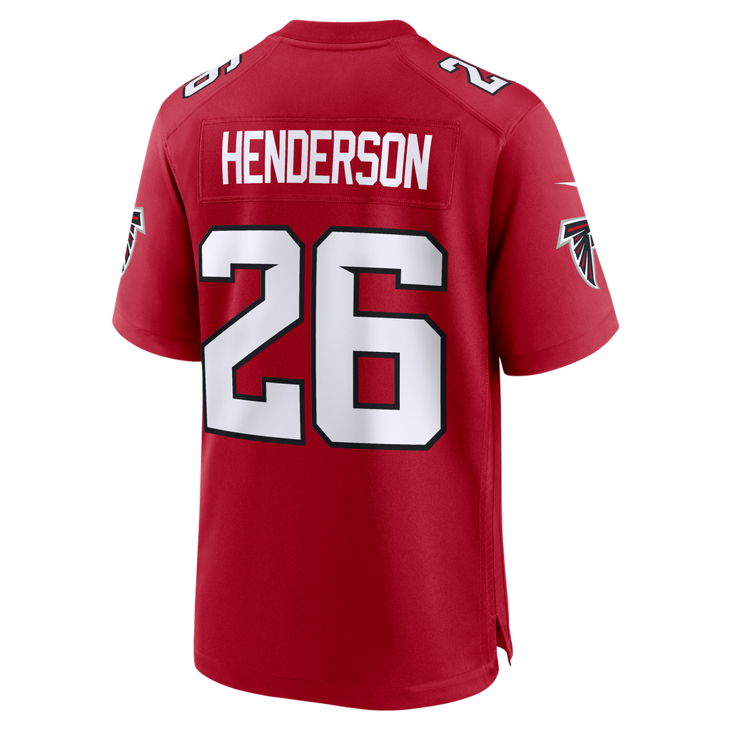 Atlanta Falcons CJ Henderson Nike Team Game Jersey - Red