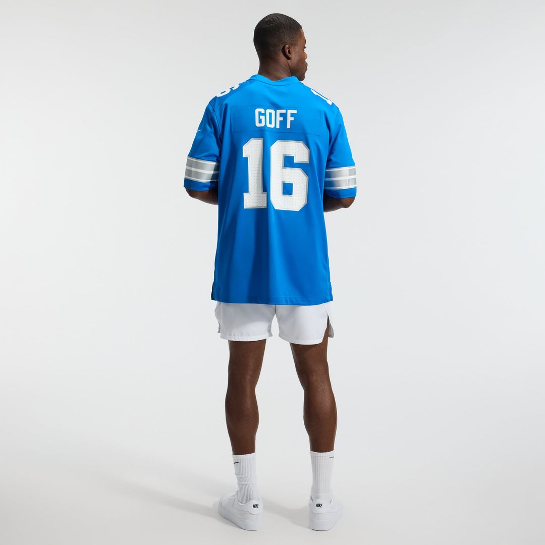 Detroit Lions Jared Goff Nike Game Jersey - Blue
