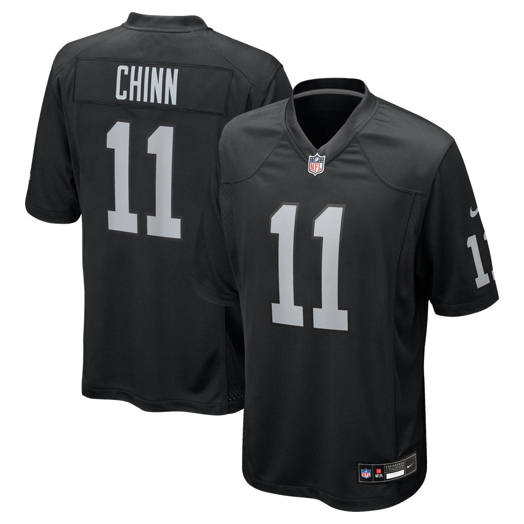 Las Vegas Raiders Jeremy Chinn Nike Team Game Jersey - Black