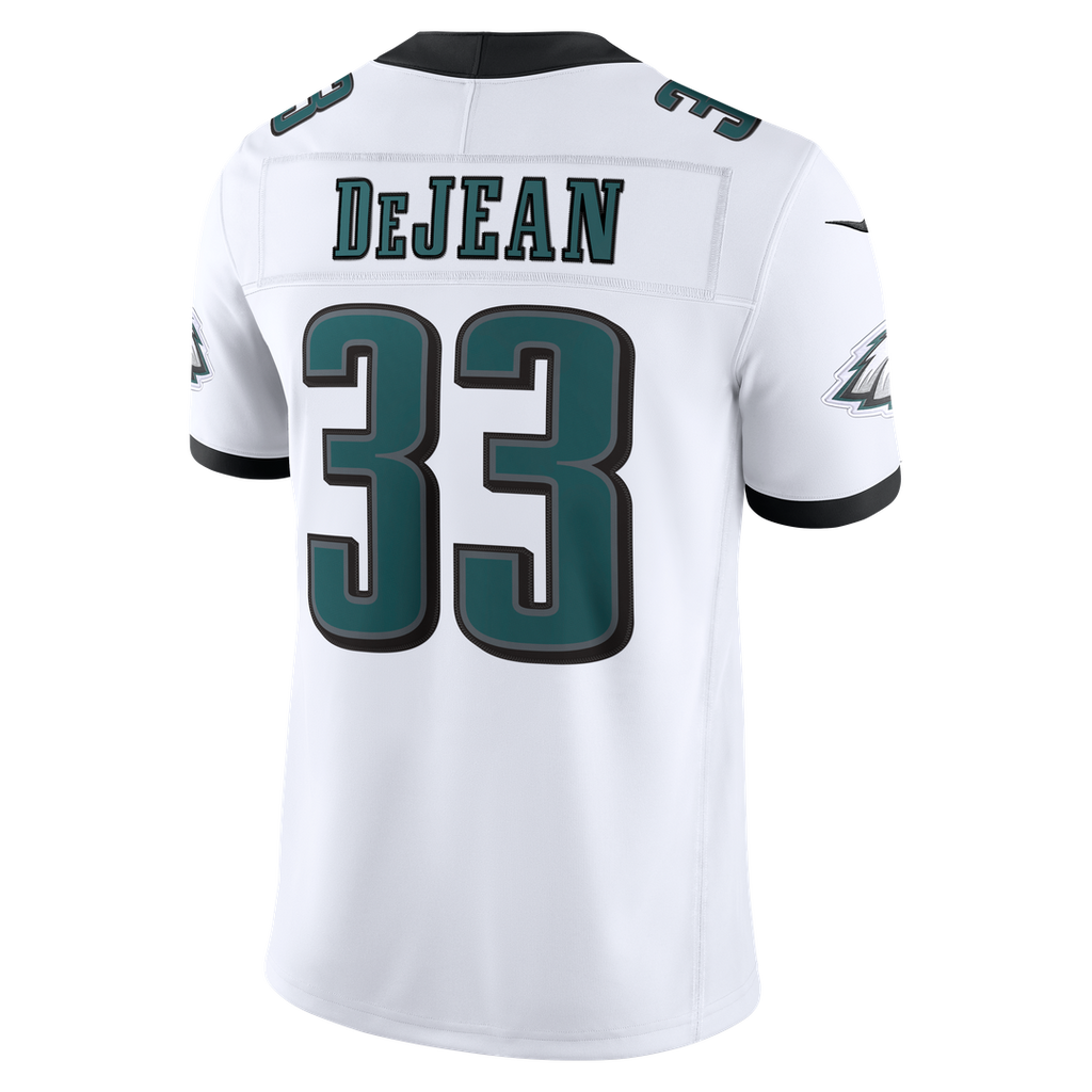 Philadelphia Eagles Cooper DeJean Nike Vapor F.U.S.E. Stitched Limited Jersey - White