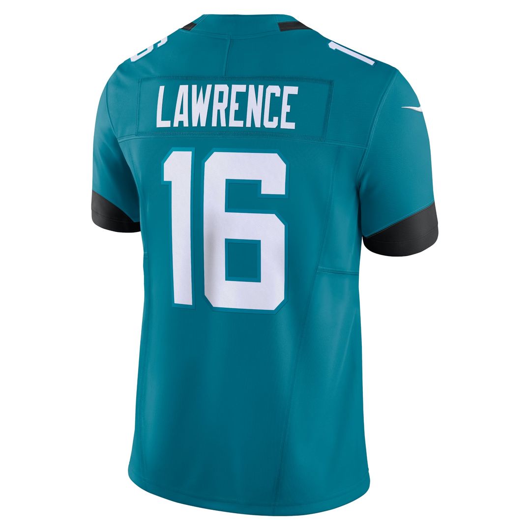 Jacksonville Jaguars Trevor Lawrence Nike Vapor F.U.S.E. Limited Jersey - Teal