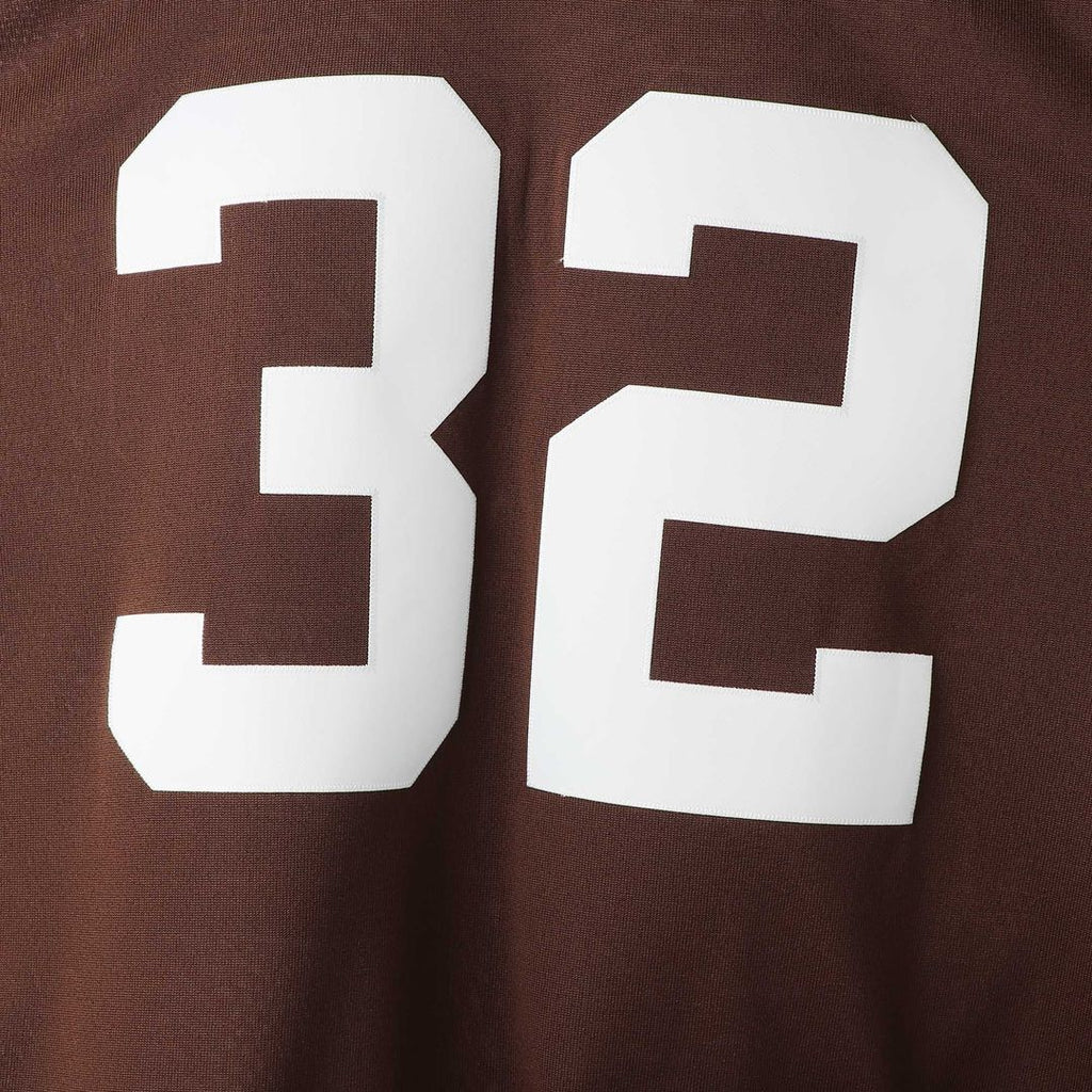 Cleveland Browns 1964 Jim Brown Mitchell & Ness Authentic Throwback Retired Player Jersey - Brown