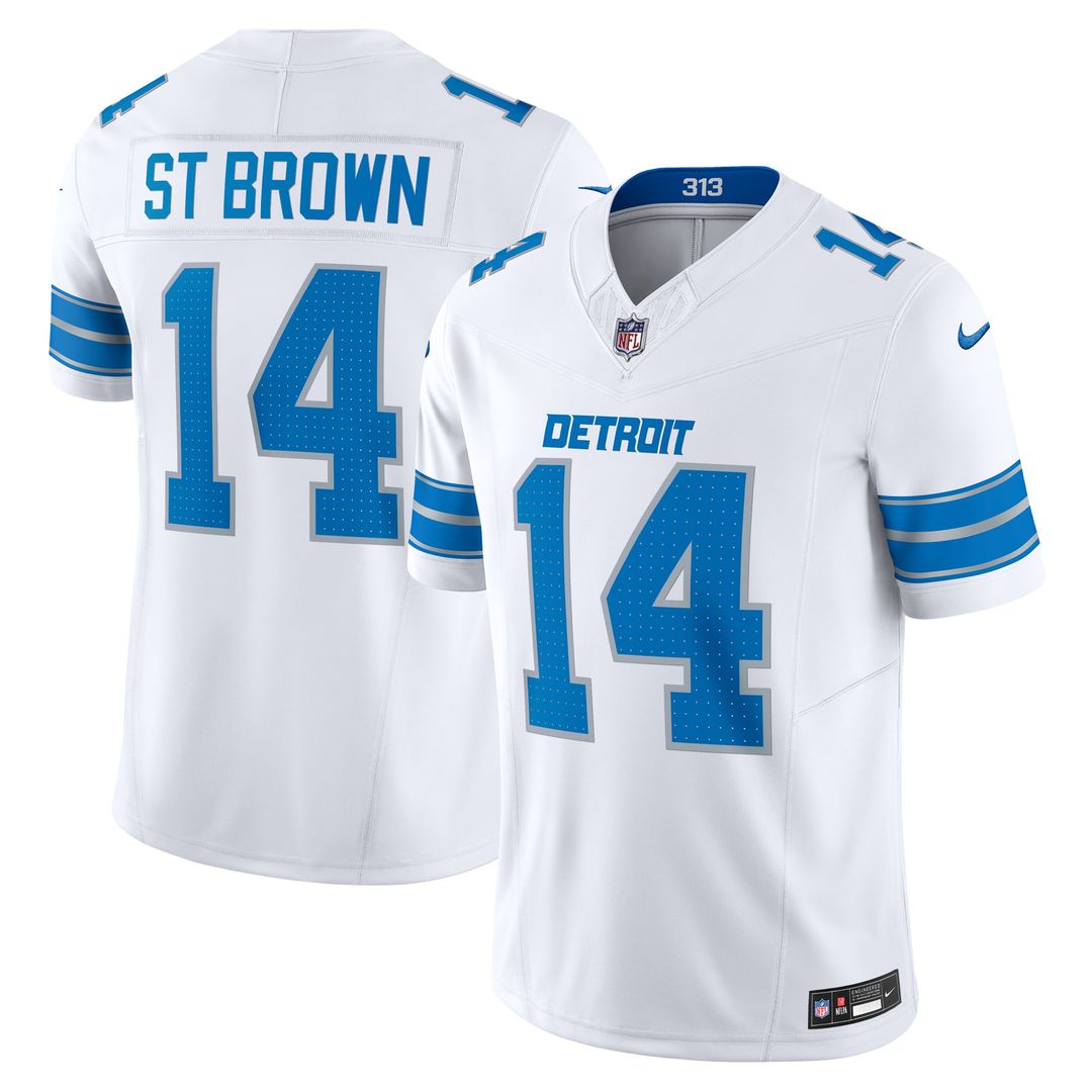 Detroit Lions Amon-Ra St. Brown Nike Vapor F.U.S.E. Limited Jersey - Blue