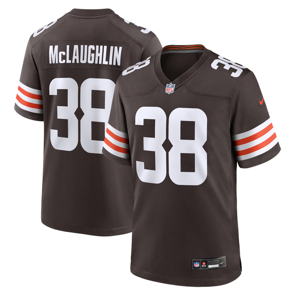 Cleveland Browns Jaleel McLaughlin Nike Team Game Jersey - Brown