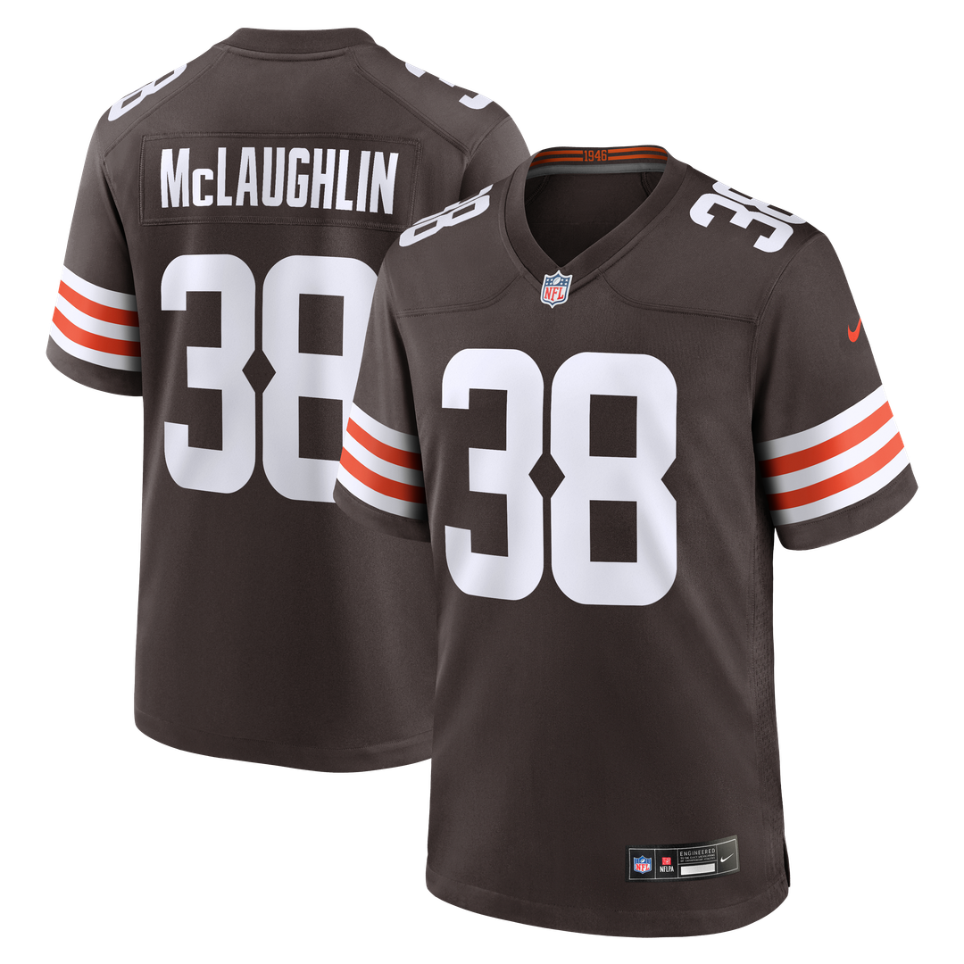 Cleveland Browns Jaleel McLaughlin Nike Team Game Jersey - Brown