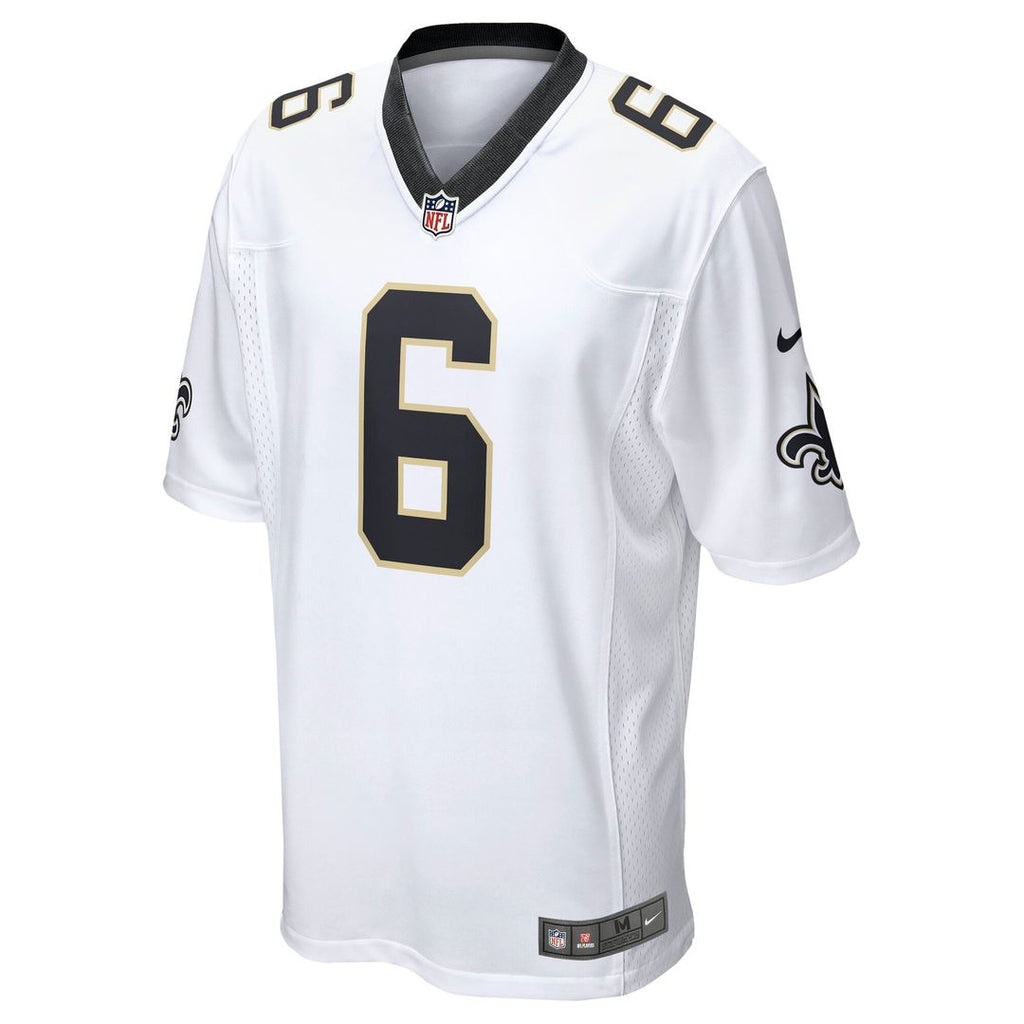New Orleans Saints Tyler Shough Nike Game Jersey - Black