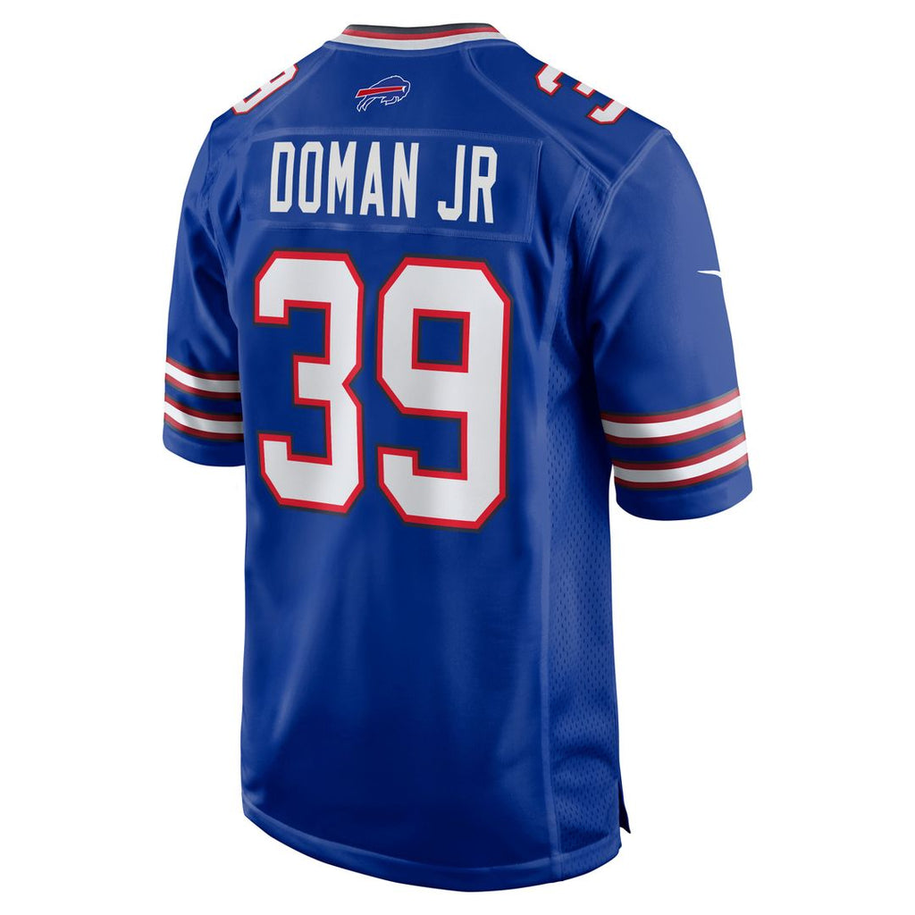 Buffalo Bills Tommy Doman Jr Nike Team Game Jersey - Royal