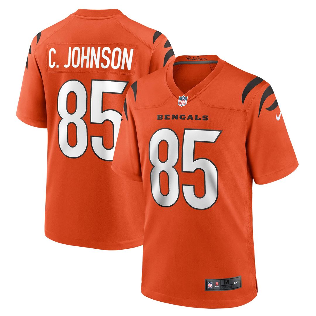 Cincinnati Bengals Chad Johnson Nike Retired Player Alternate Game Jersey - Orange