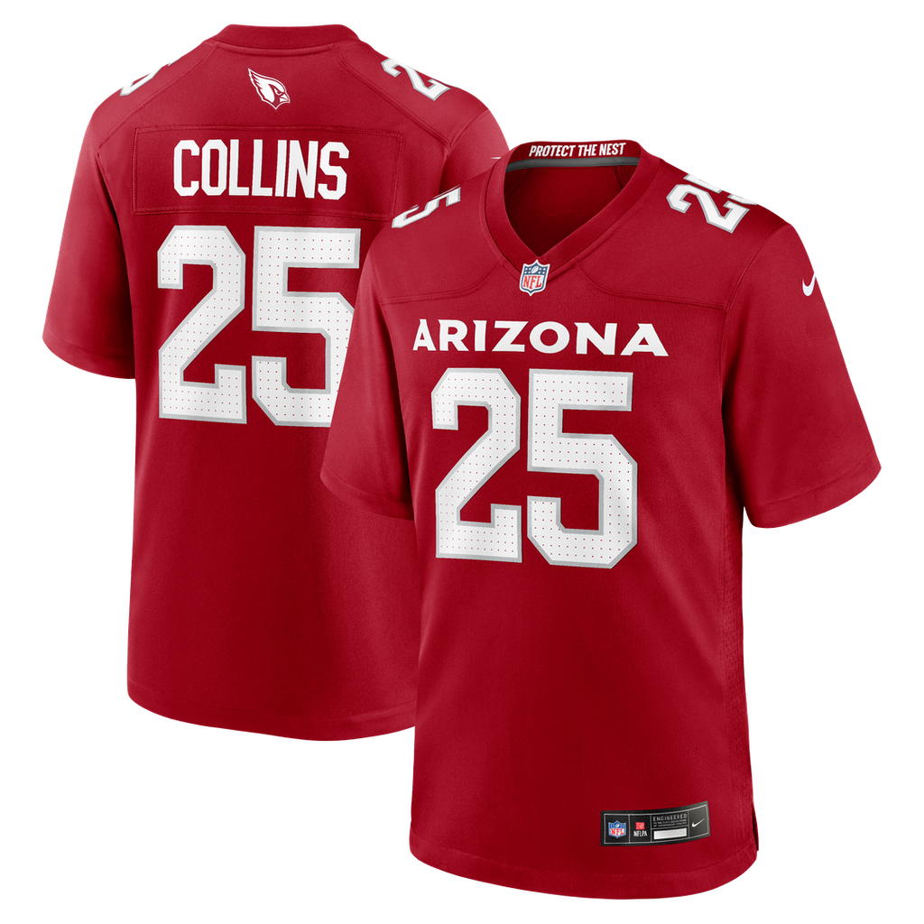 Arizona Cardinals Zaven Collins Nike Home Game Jersey - Cardinal
