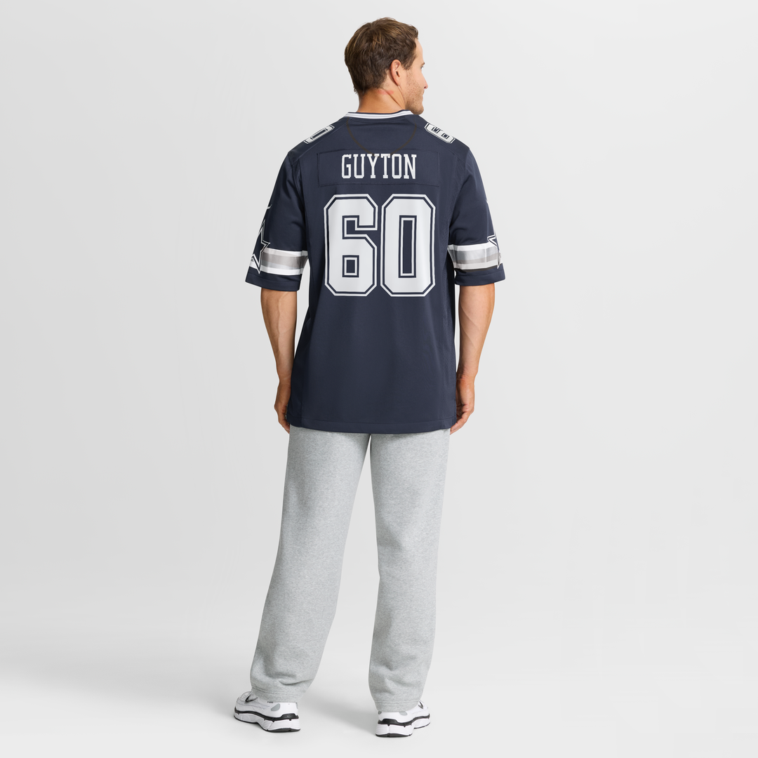Dallas Cowboys Tyler Guyton Nike Player Game Jersey - Navy