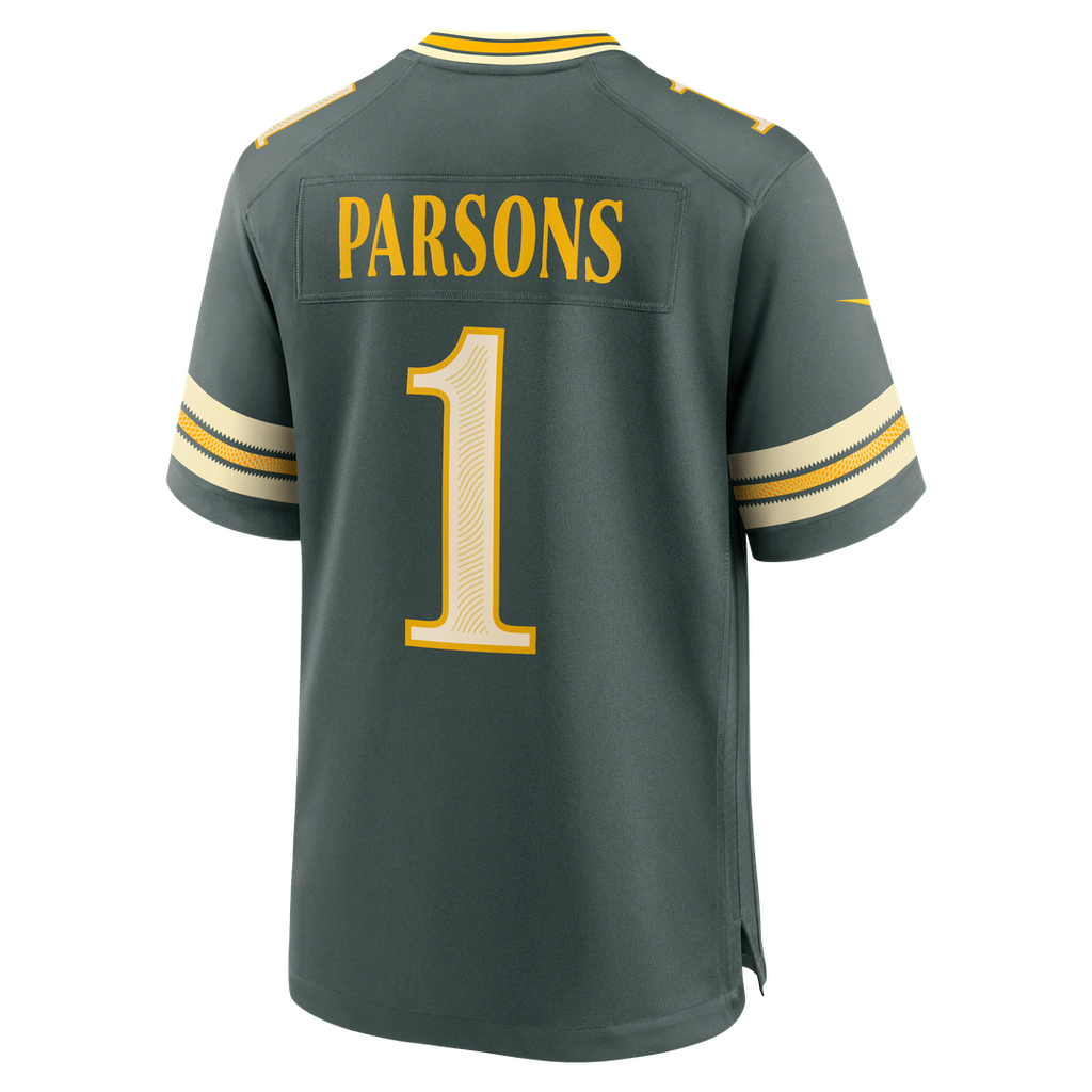 Green Bay Packers Micah Parsons Nike 2026 Rivalries Collection Game Jersey - Green