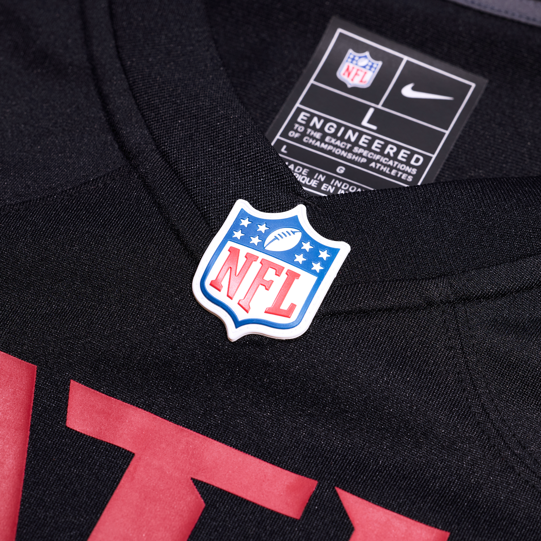 Atlanta Falcons Nathan Carter Nike Team Game Jersey - Black