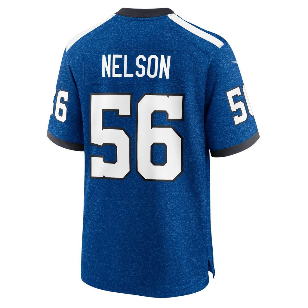 Indianapolis Colts Quenton Nelson Nike Indiana Nights Alternate Game Jersey - Royal