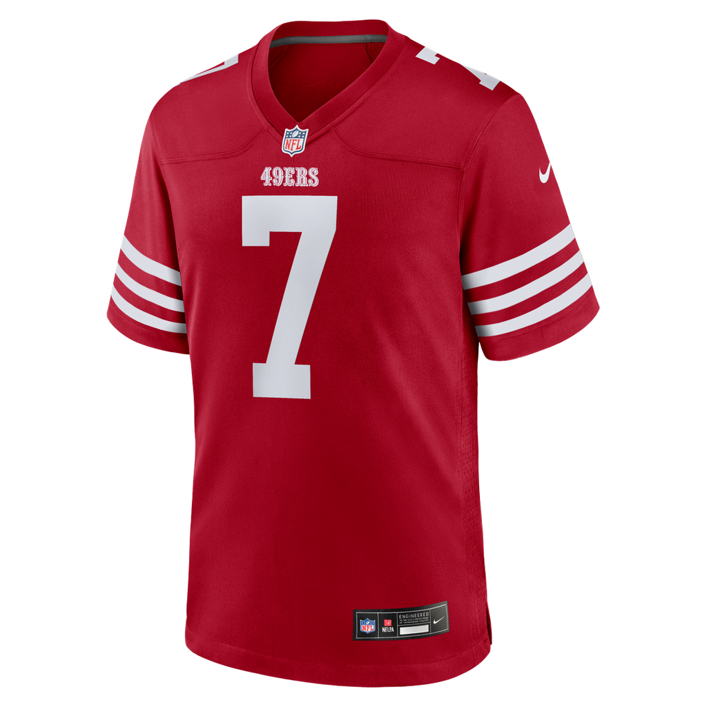 San Francisco 49ers Thomas Morstead Nike Team Game Jersey - Scarlet