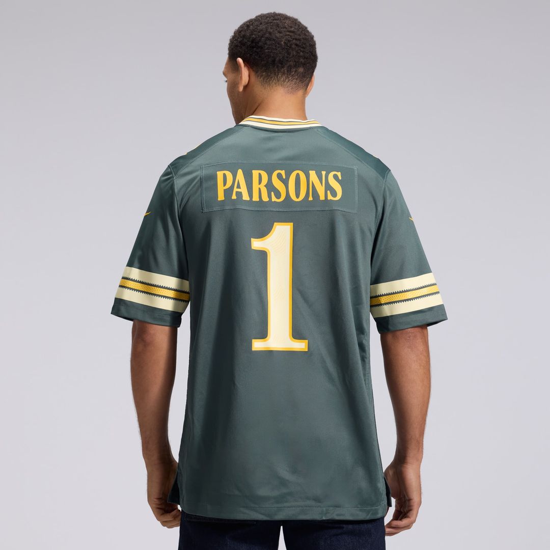 Green Bay Packers Micah Parsons Nike 2026 Rivalries Collection Game Jersey - Green