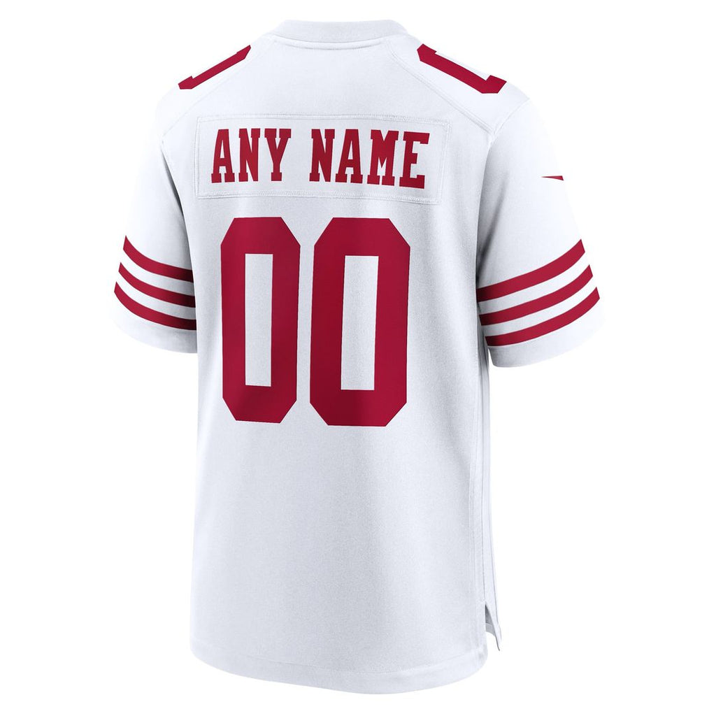 San Francisco 49ers Nike Custom Jersey - Scarlet