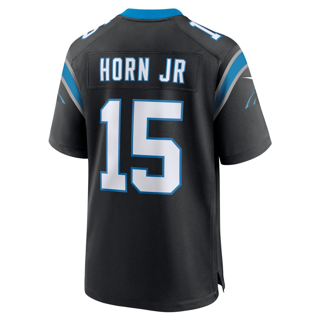 Carolina Panthers Jimmy Horn Jr Nike Team Game Jersey - Black