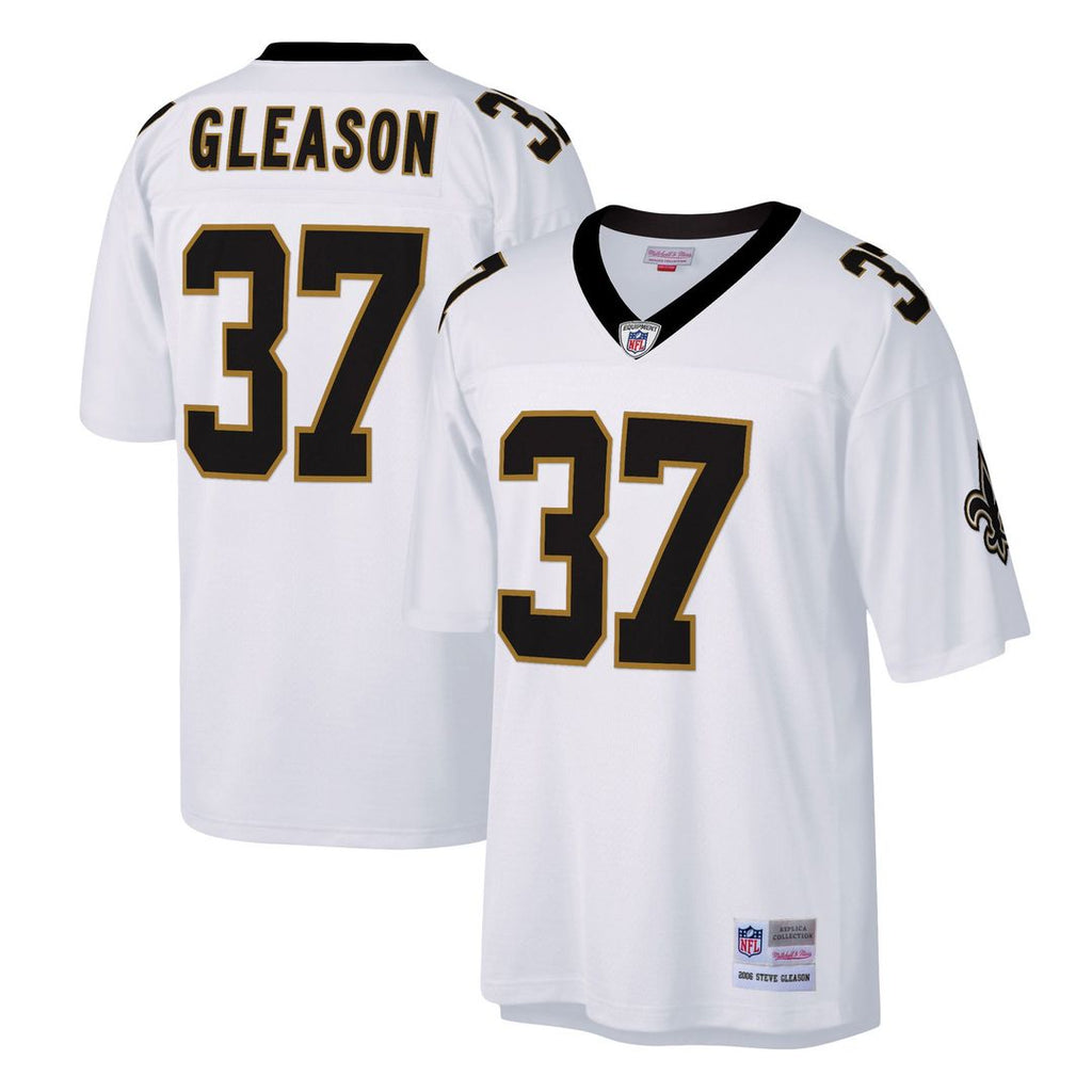 New Orleans Saints Steve Gleason Mitchell & Ness Big & Tall 2006 Retired Player Replica Jersey - White