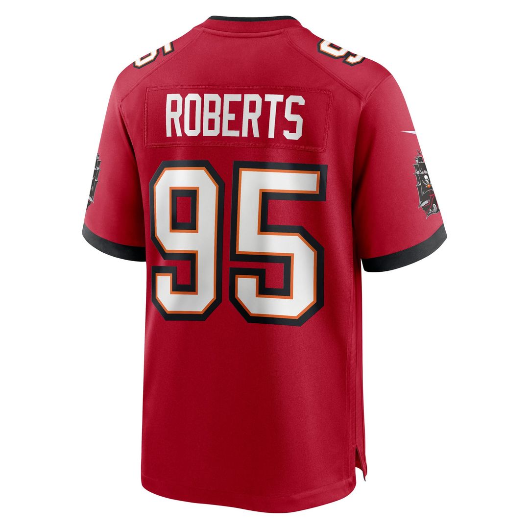 Tampa Bay Buccaneers Elijah Roberts Nike Team Game Jersey - Red