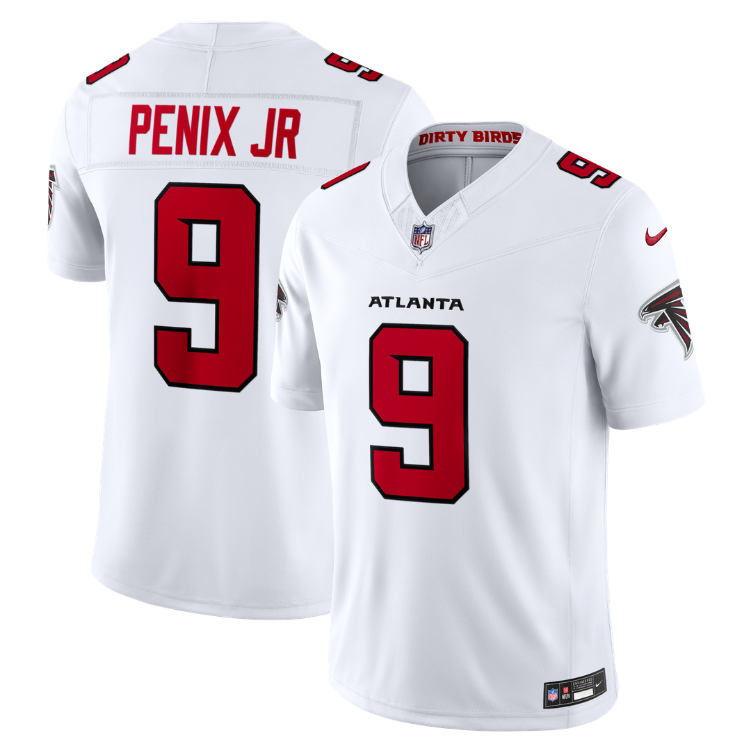Atlanta Falcons Michael Penix Jr. Nike Team Vapor F.U.S.E. Stitched Limited Jersey - Red