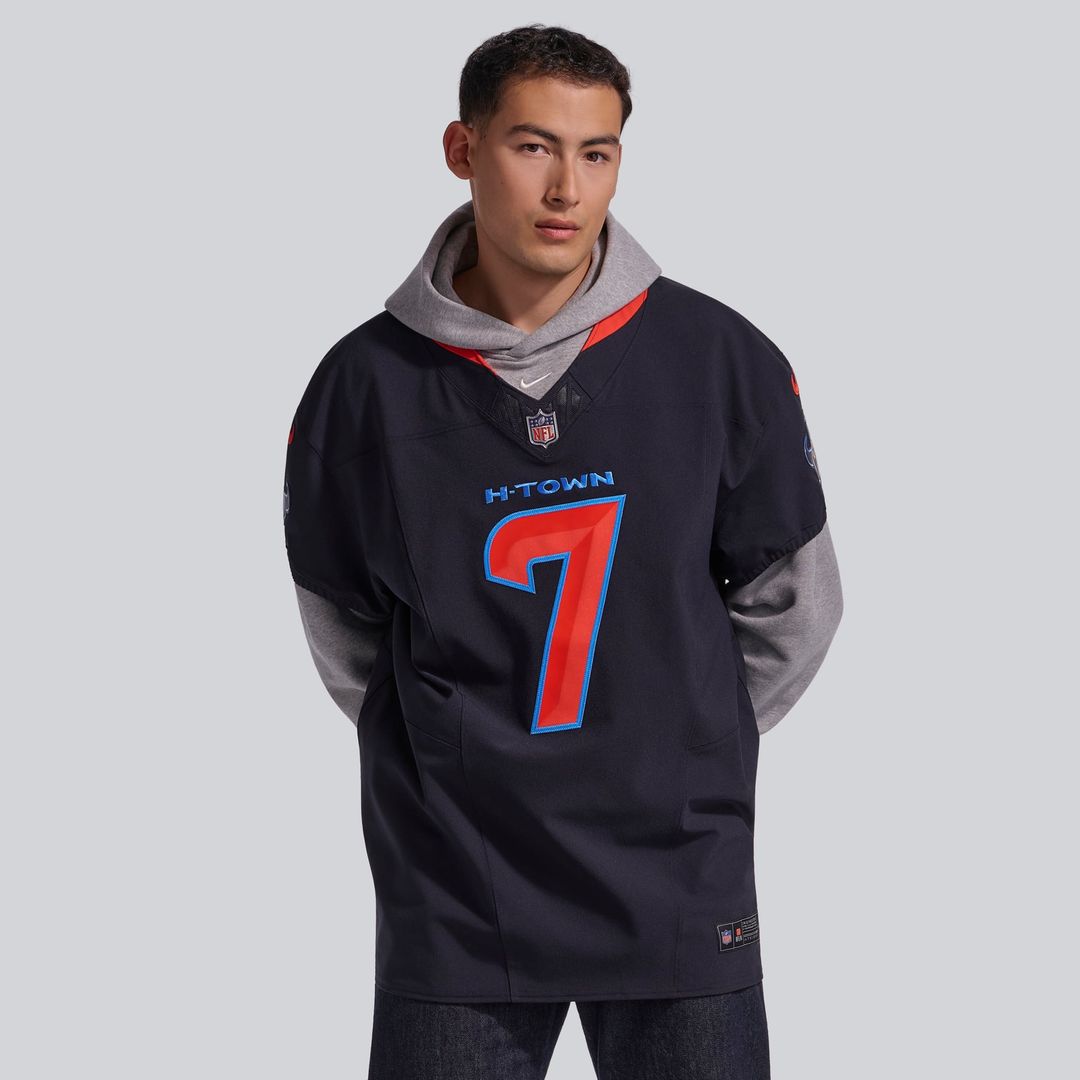 Houston Texans C.J. Stroud Nike Alternate 2 Vapor F.U.S.E. Elite Jersey - Navy