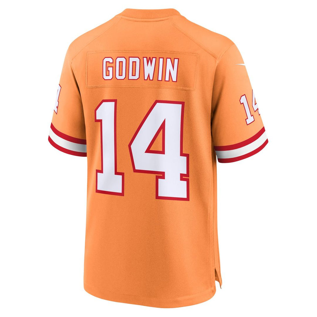 Tampa Bay Buccaneers Chris Godwin Nike Throwback Game Jersey - Orange